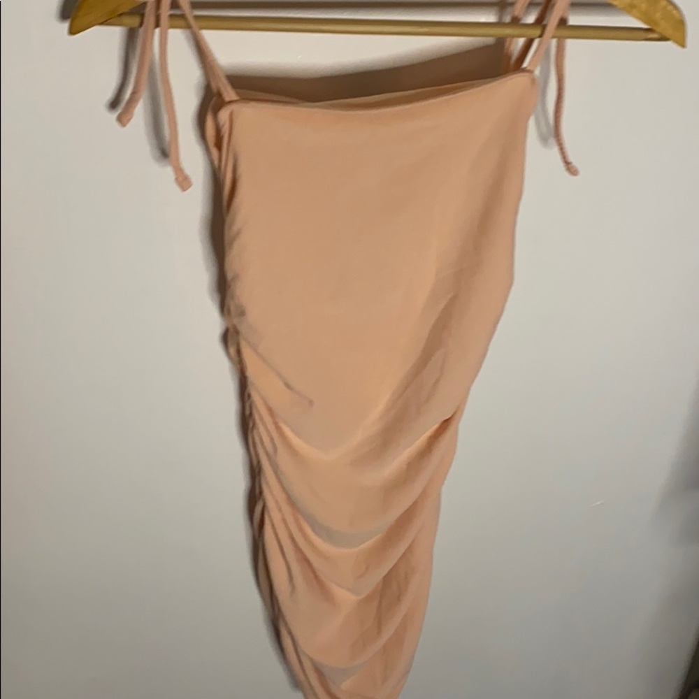 Pink/peach Mini Dress - Picture 3 of 5